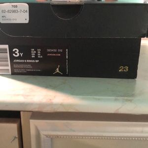 AIR JORDAN 6 RINGS PRESCHOOL BASKETBALL SHOE